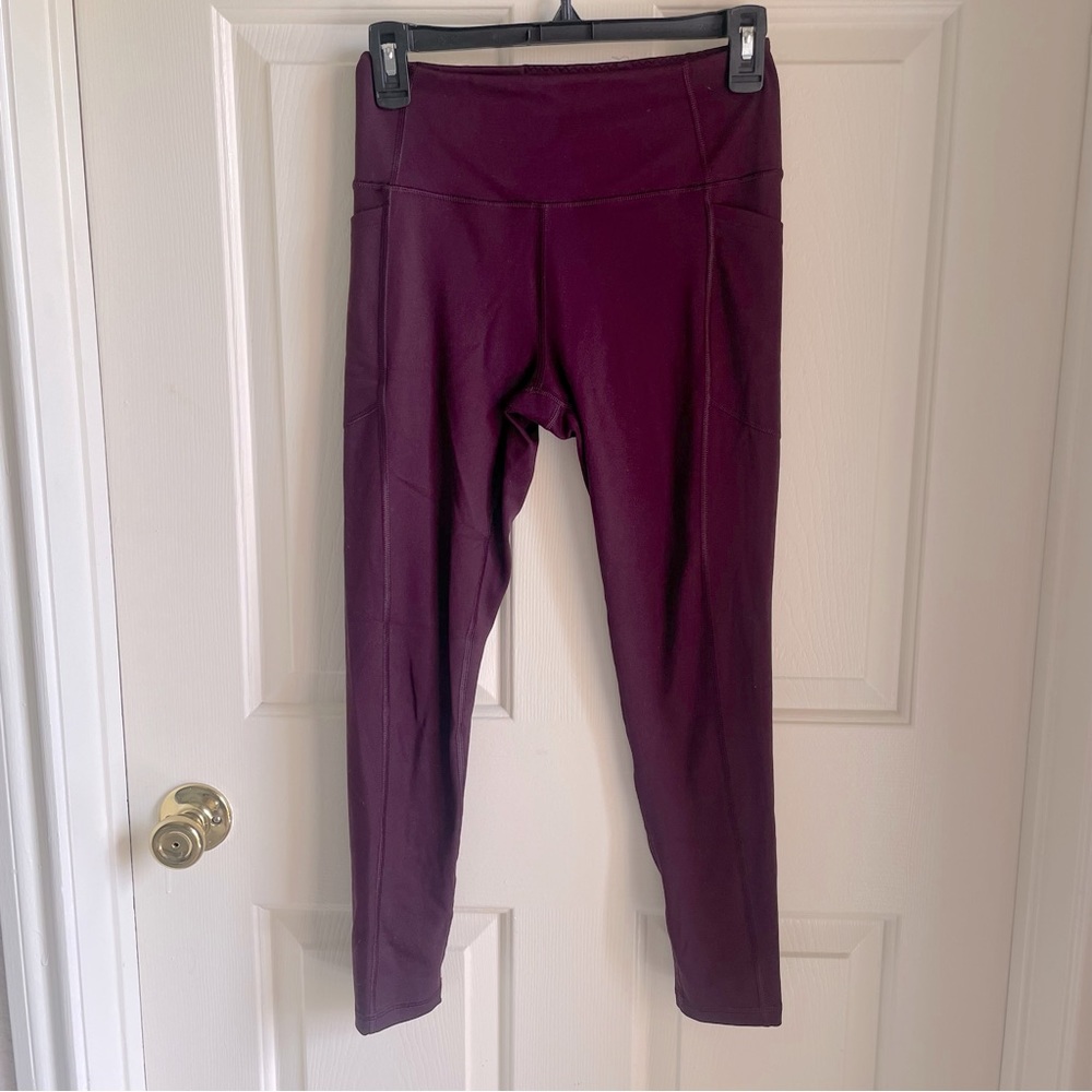 Burgundy Victoria’s Secret Leggings Size 6, Small/Medium